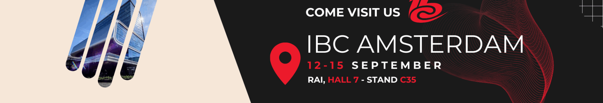 Come visit us at IBC 2025!